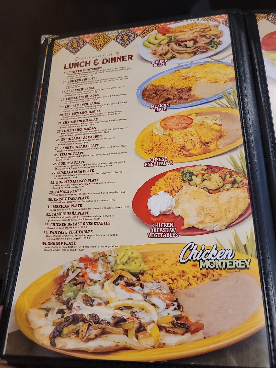El Mexicano Grill Menu - Image 3
