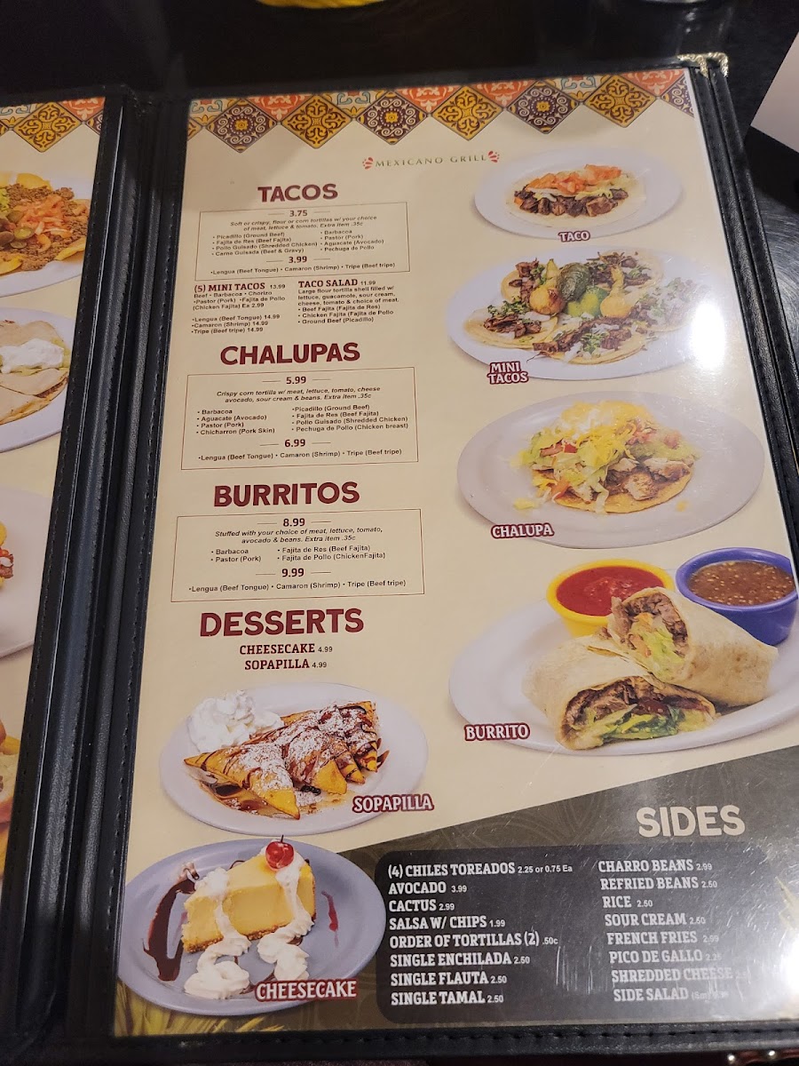 El Mexicano Grill Menu - Image 6